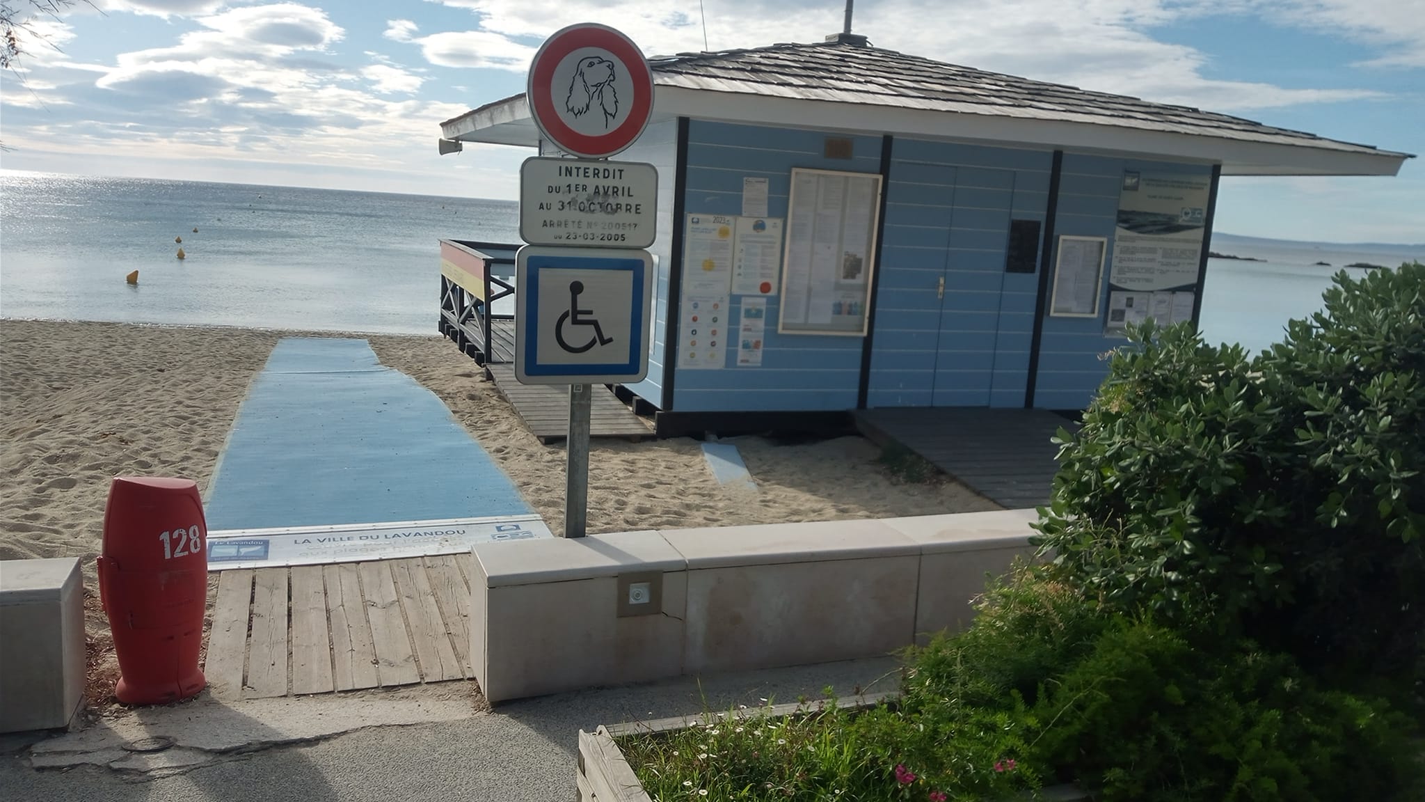 Abtei Strandlift Rolstuhl Meer Strand